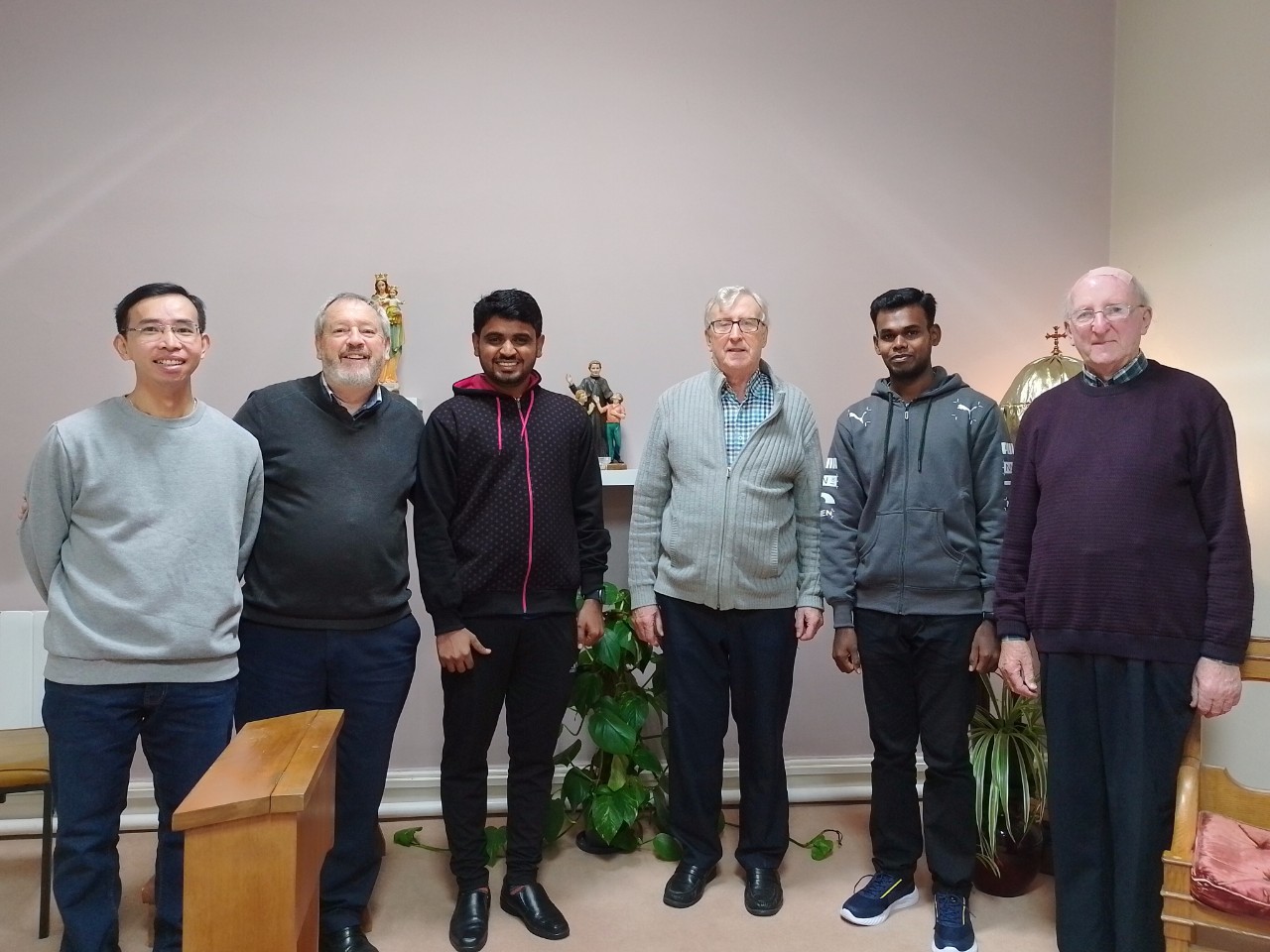 Welcome Two New Salesians From India Salesians Ireland Continuing Don Bosco s Mission For 